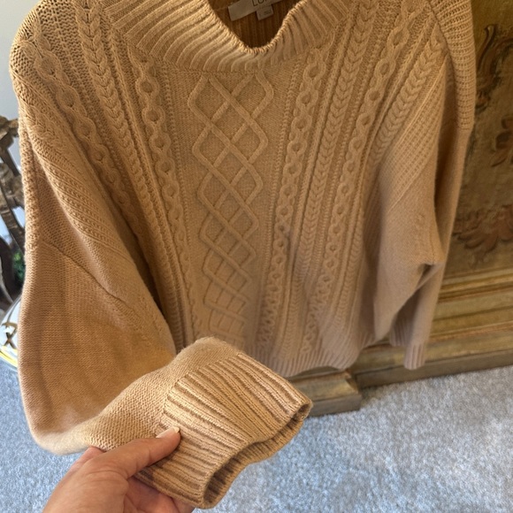 Loft Cable Knit Sweater - Picture 3 of 4
